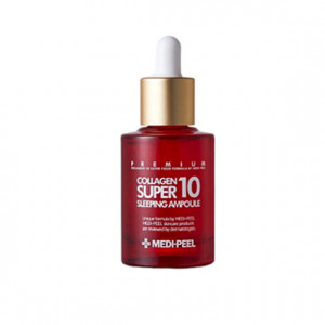 MEDIPEEL Collagen Super 10 Sleeping Ampoule Ночная сыворотка с коллагеном (30ml)
