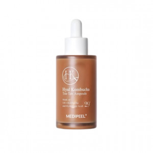 MEDIPEEL Hyal Kombucha Tea-Tox Ampoule Сыворотка с 70% комбучи и липосомальными керамидами (50ml)